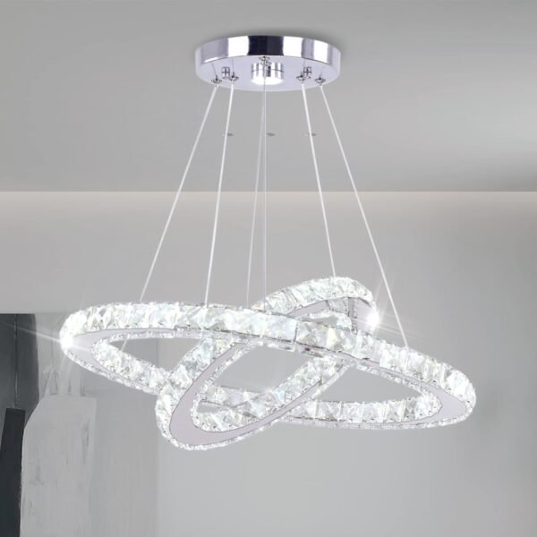 Crystal LED Chandelier Ceiling Light #M17