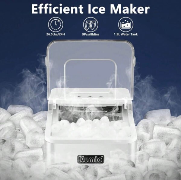 KUMIO Countertop Ice Makers #H12 - Image 2