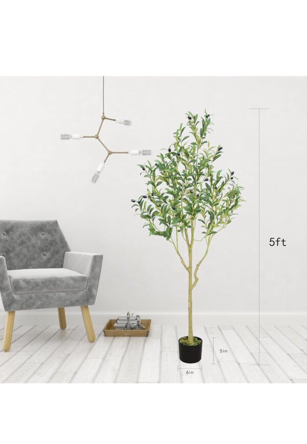 Artificial Olive Tree 5ft,Artificial Indoor Tree #M40