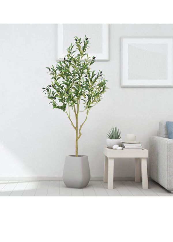 Artificial Olive Tree 5ft,Artificial Indoor Tree #M40 - Image 9