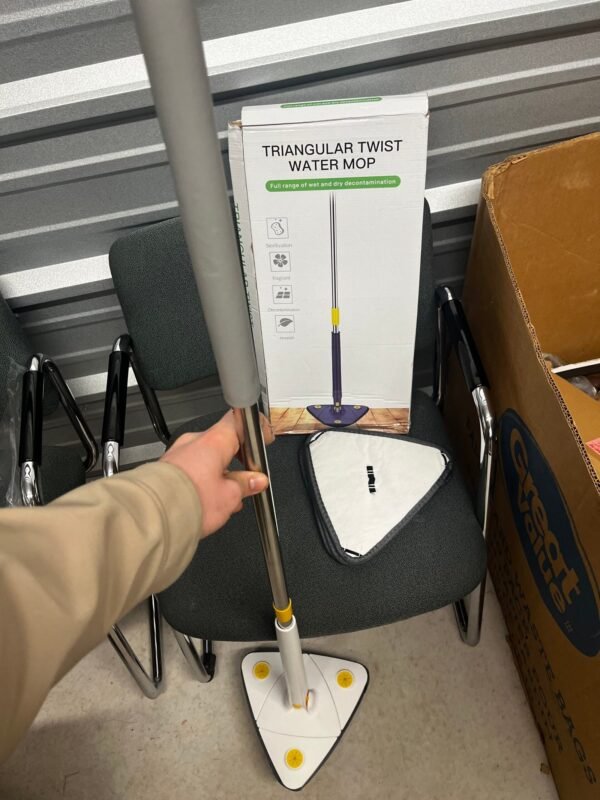 Cleaning Mop 360° Rotatable with 4 Replacement Pads - Image 5