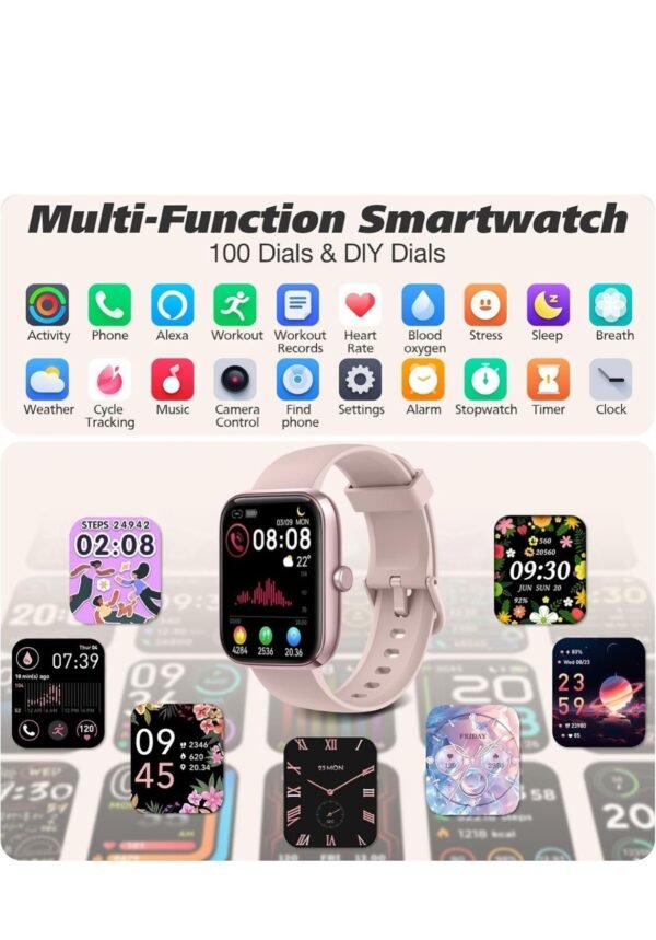 Smart Watch pink - Image 2
