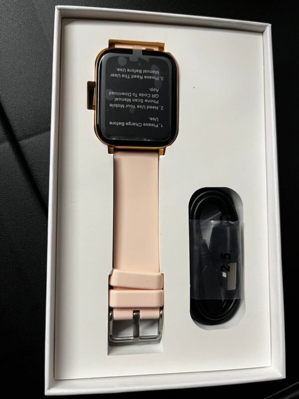 Smart Watch pink - Image 5