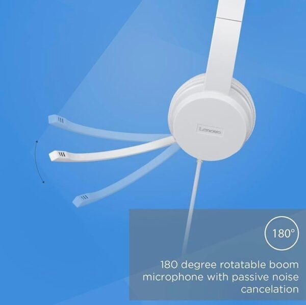 Lenovo 110 USB Stereo Headset – - Image 3