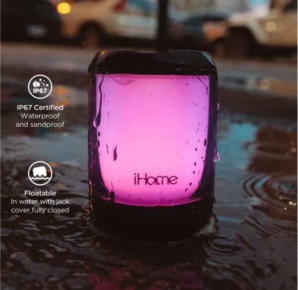 iHome waterproof portable speaker – - Image 3