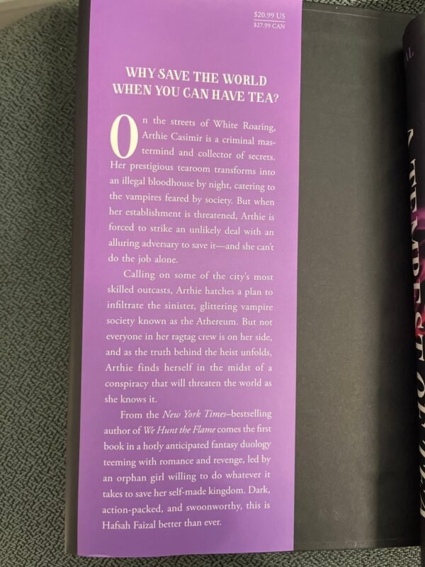 A Tempest of Tea by Hafsah Faizal: Book 1 of 2: Blood and Tea – - Image 4