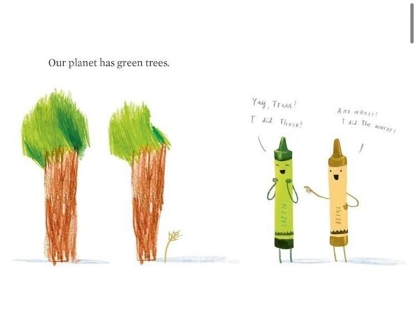 The crayons love our planet – - Image 3