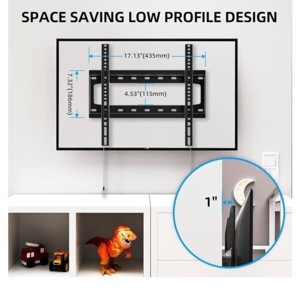 HOME VISION Fixed TV Wall Mount, - Image 3