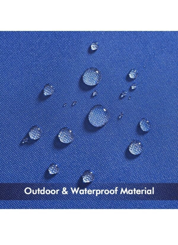 MIULEE Pack of 2 Outdoor Waterproof Pillow Covers - Image 2