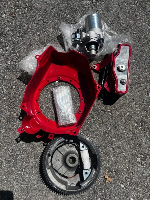 Wztepeng Electric Start Kit Flywheel Ignition Switch Kit - Image 3