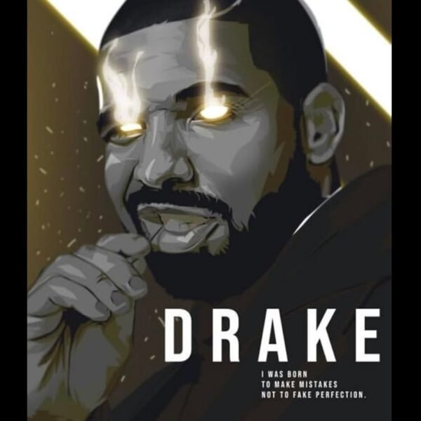 Three Drake posters