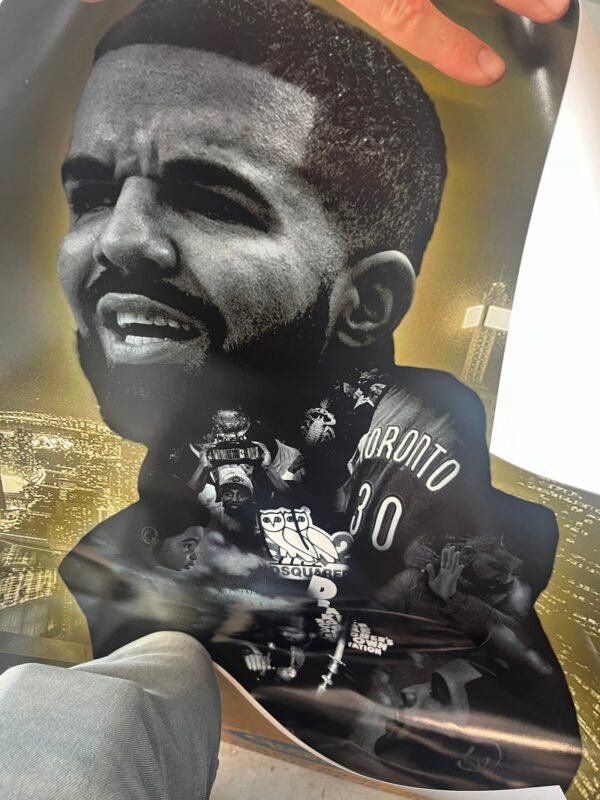 Three Drake posters - Image 4