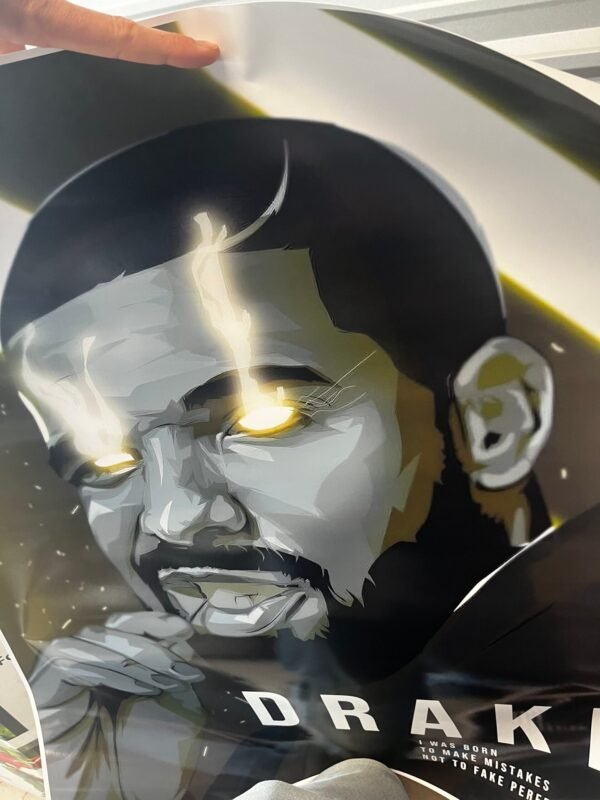 Three Drake posters - Image 3