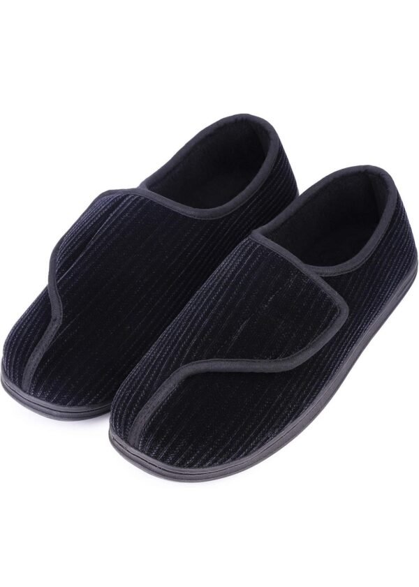 LongBay Men’s Memory Foam Diabetic Slippers