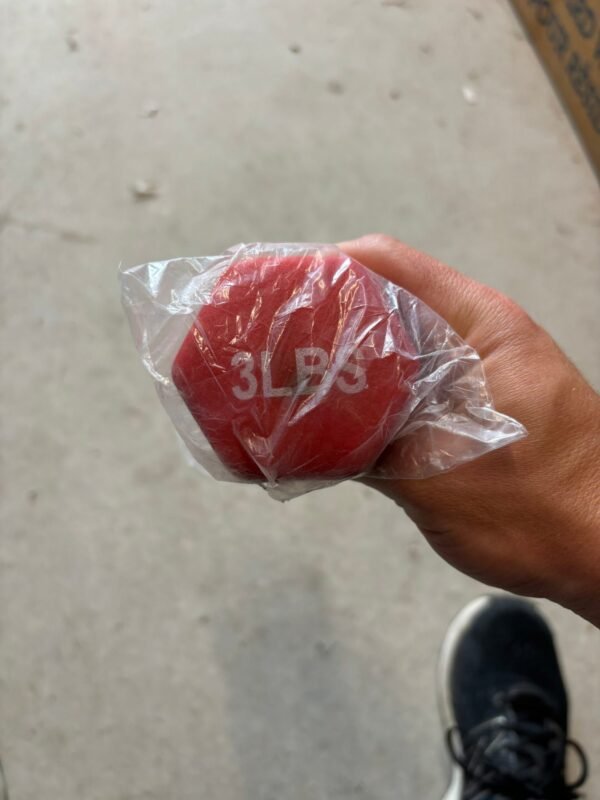 3LB dumbbell Red - Image 2