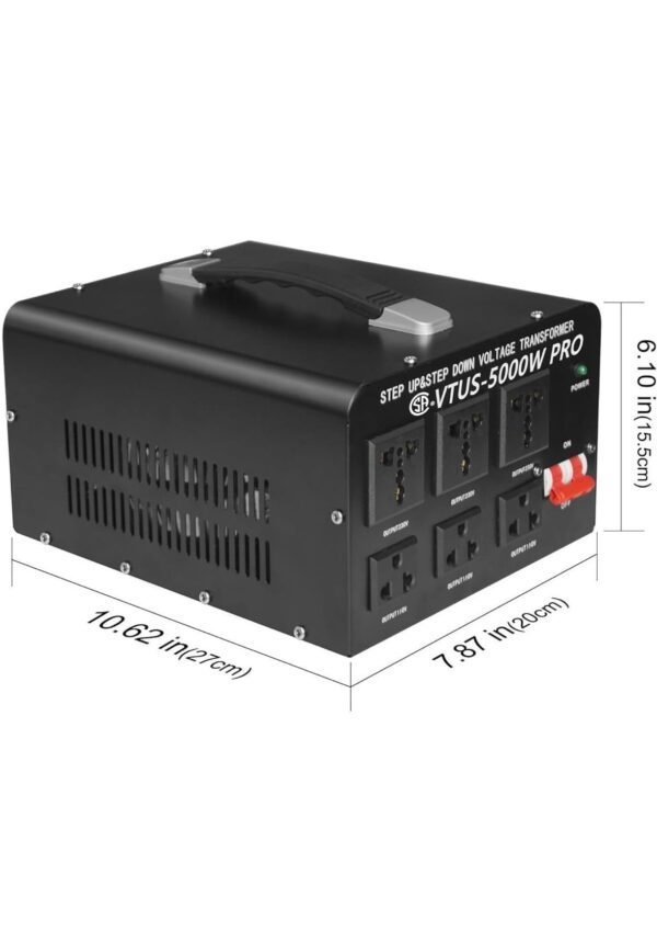 Cantonape 5000W Voltage Converter Transformer - Image 2