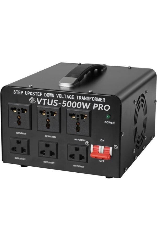 Cantonape 5000W Voltage Converter Transformer