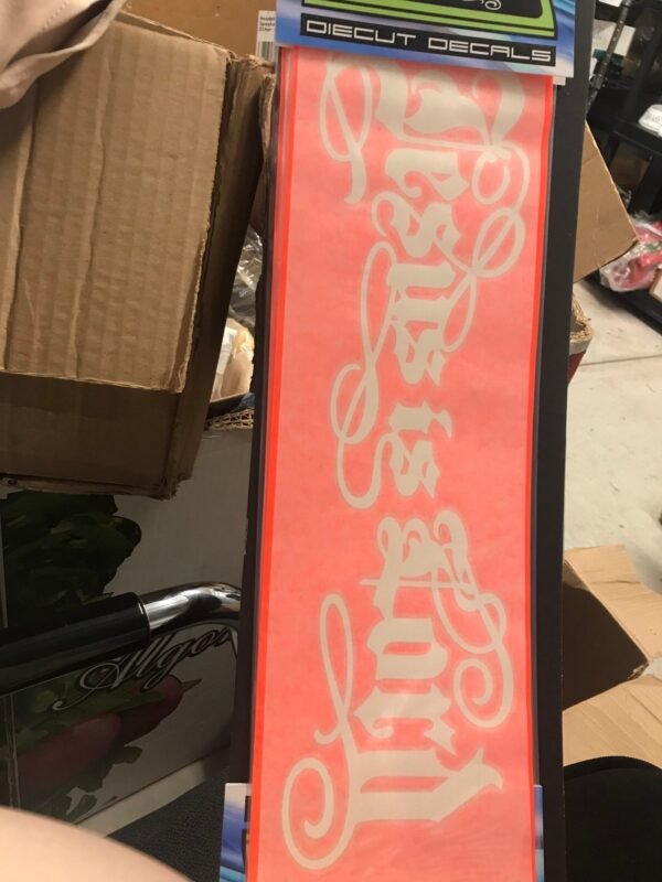 Car sticker