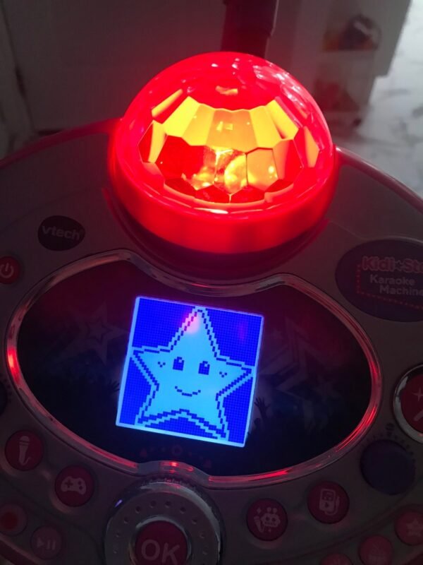 VTech Kidi Star Karaoke System, Mics with Mic Stand - Image 2