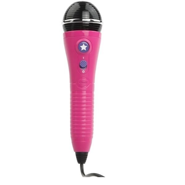 VTech Kidi Star Karaoke System, Mics with Mic Stand - Image 4