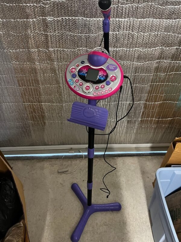VTech Kidi Star Karaoke System, Mics with Mic Stand - Image 5