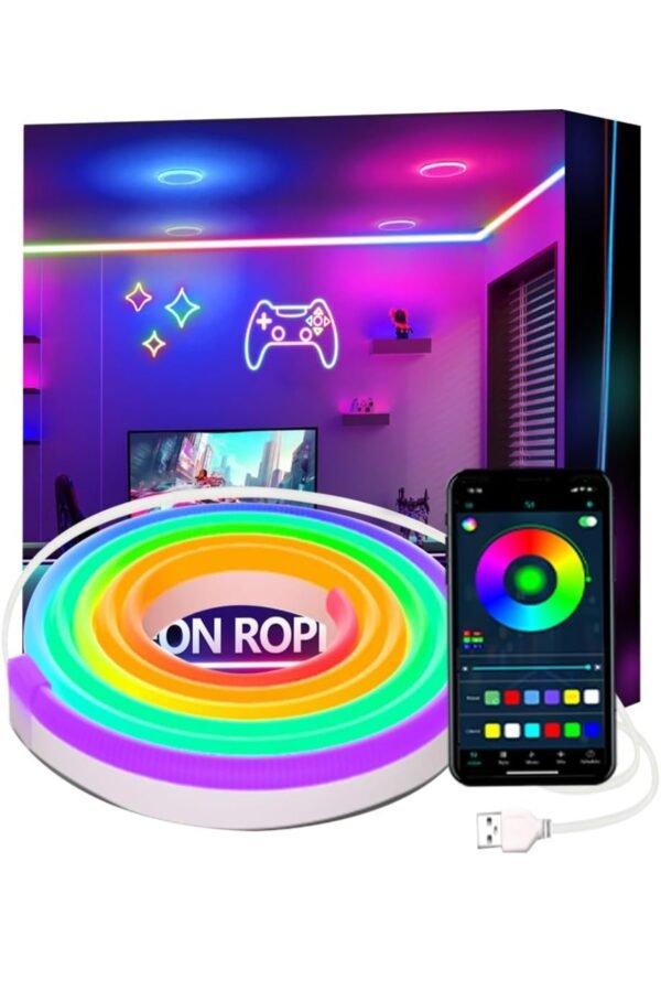 3.3FT RGB+IC Neon Rope Lights
