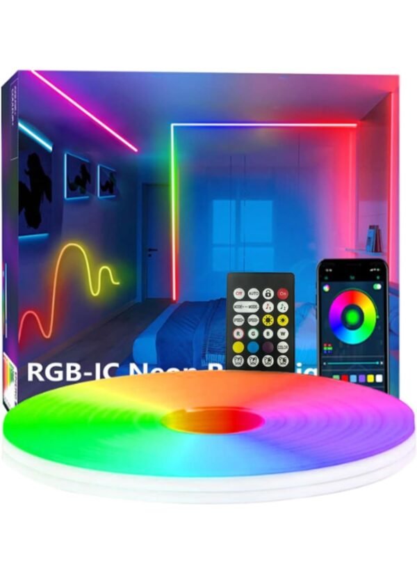 Neon Rope Lights,RGB+IC Flexible Led Rope Lights - Image 2