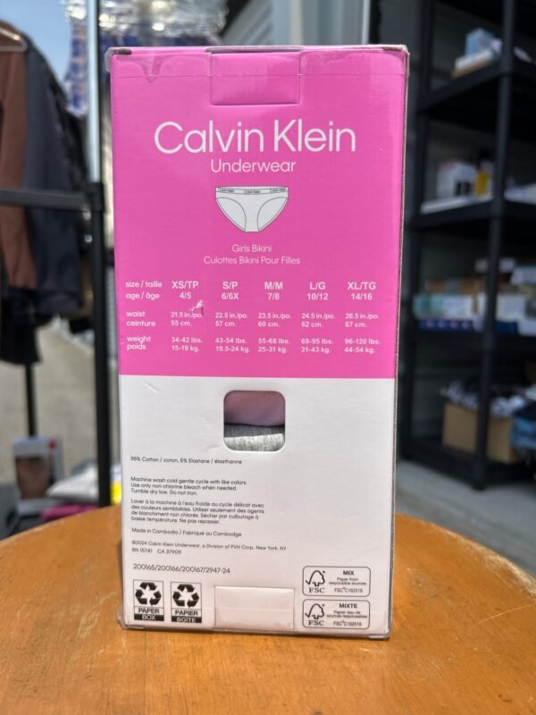 Calvin Klein underwear, girls - Image 2