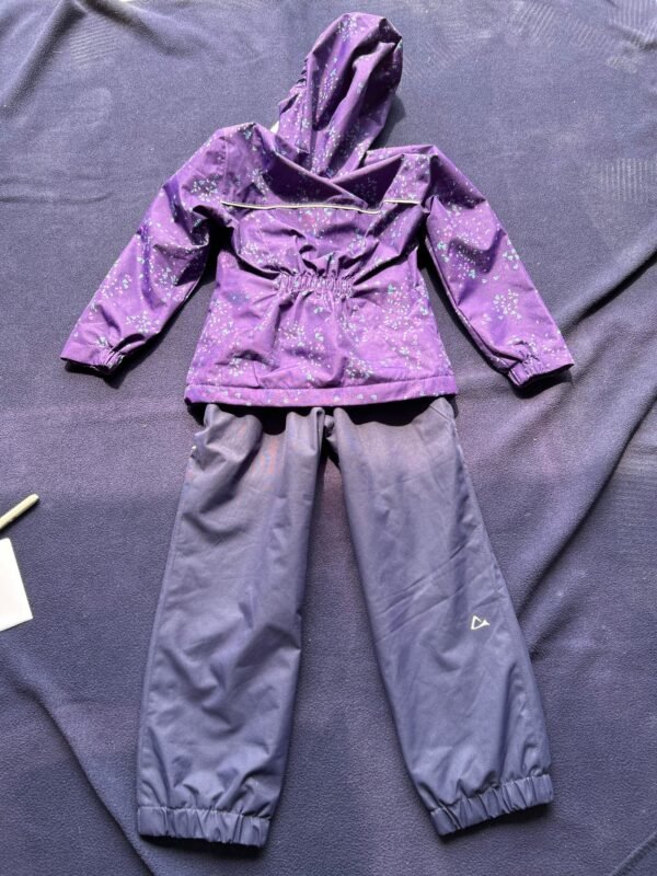 PARADOX kids, 2 peice rain suit, size XS (4/5) - Image 2
