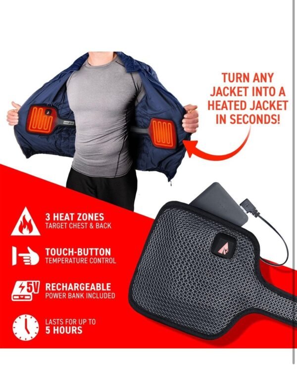 ActionHeat 5V Rechargeable Battery Heated Jacket - Image 3