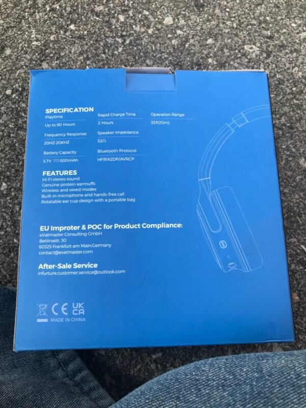 Infurture H1PLUS Wireless HeadPhones - Image 5