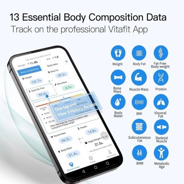 Smart Bathroom Scale Body Weight - Image 2