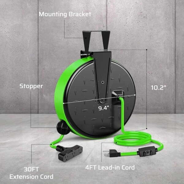 Retractable cord reel - Image 2