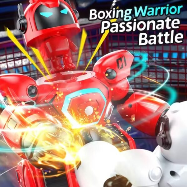 Remote Control Robot Rc Boxing Soccer Fighting Toys - Image 2
