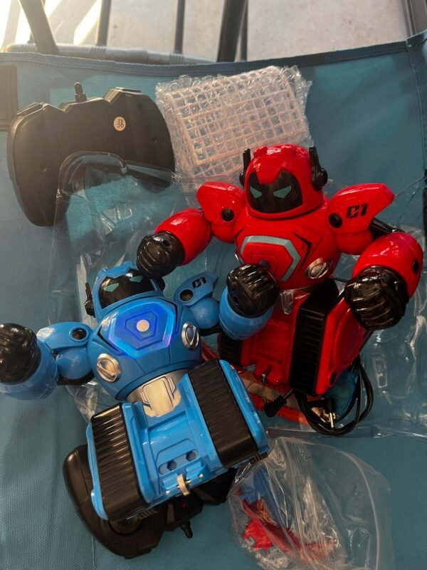 Remote Control Robot Rc Boxing Soccer Fighting Toys - Image 3