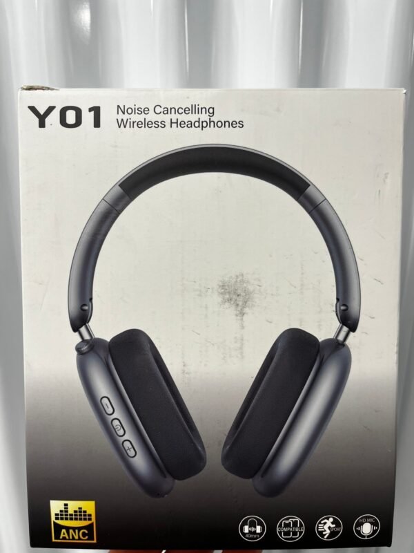 Wireless Over Ear Headphones, Noise Canceling Bluetooth 5.3 Headphones with Microphones. - Image 2