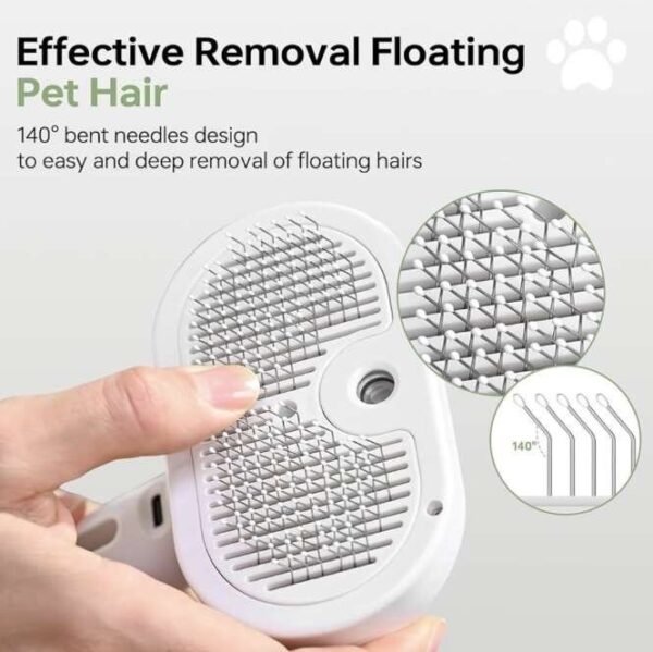 Pet spray hair comb