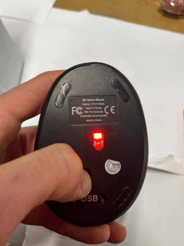 Wireless Mouse 2.4G Ergonomic – - Image 2