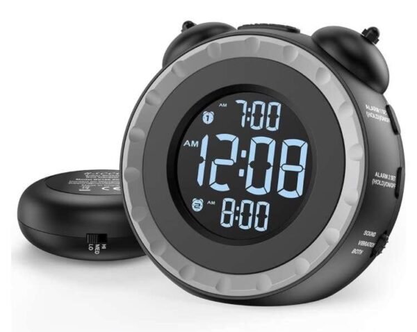 USCCE Loud Dual Alarm Clock – - Image 2
