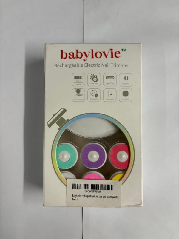 Electric Infant Nail Trimmer Kit - Image 3
