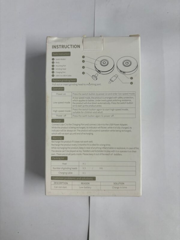 Electric Infant Nail Trimmer Kit - Image 4