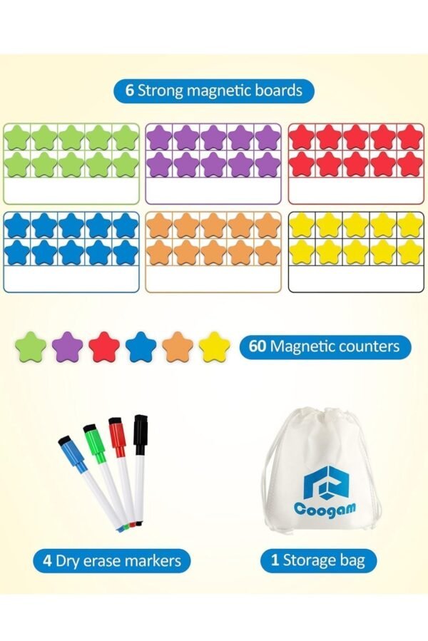 Magnetic Ten-Frame Set