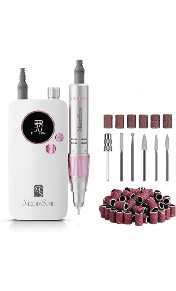 MelodySusie Portable Nail Drill 30000 RPM,SC320F –