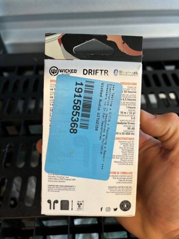 Wicked Audio Driftr True Wireless Bluetooth 5.0 Earbuds - Image 4