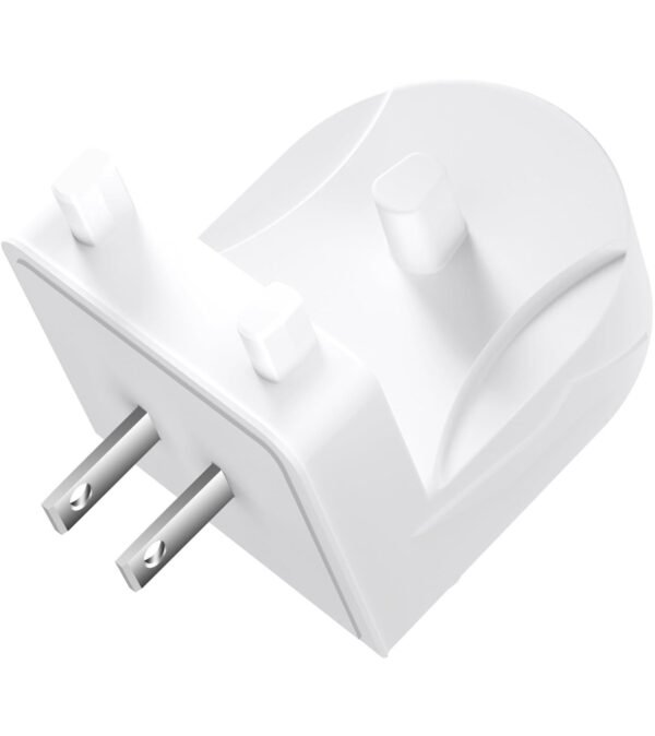 Plug style inductive, charging charger for toothbrush
