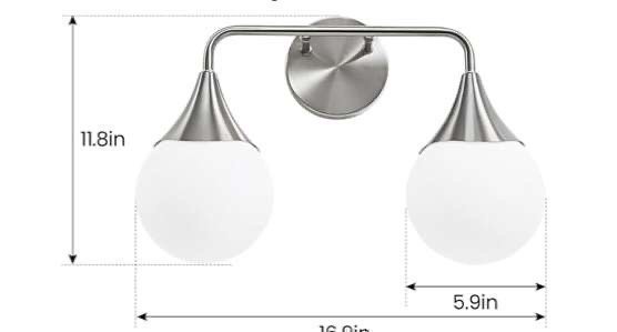 HAHZT Bathroom Vanity Light Fixtures - Image 2