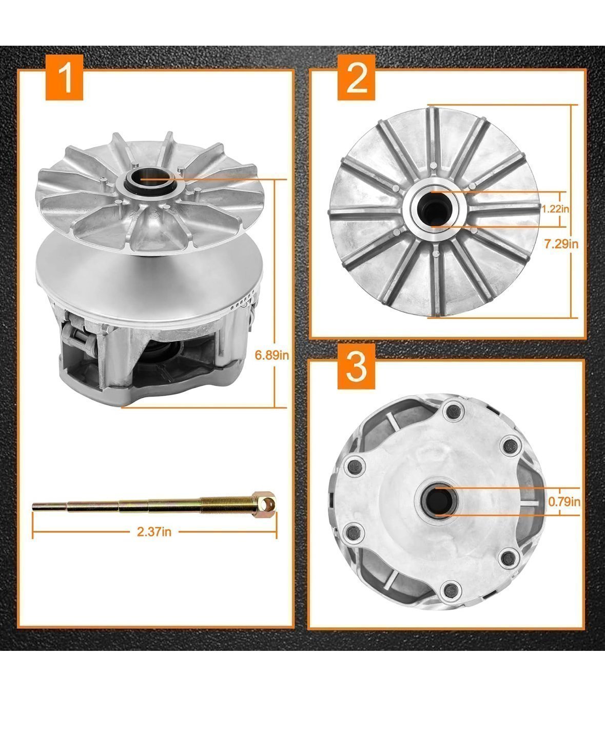 Primary & Secondary driven clutch - Image 8