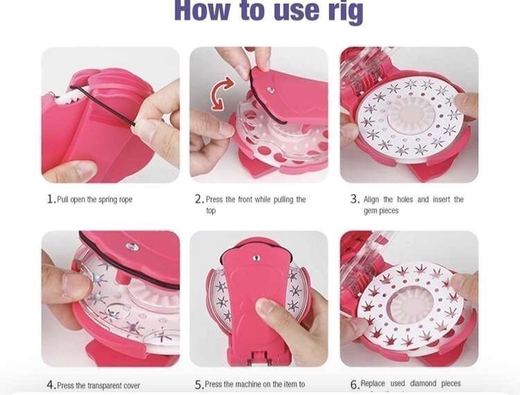 Shining diamond, hair bling - Image 4